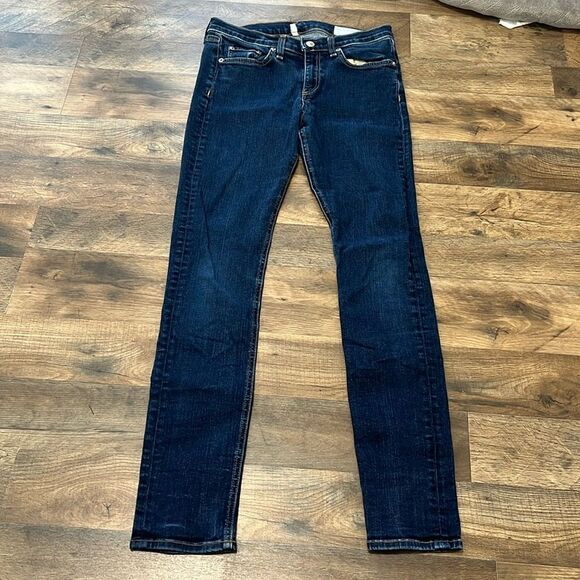 rag & bone Women's High Rise Skinny Jeans in Heritage - Picture 1 of 6